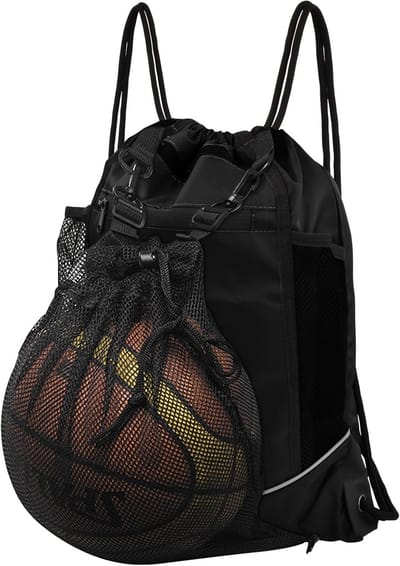 Sportrugzak met Nettas voor Voetbal en Basketbal - Ideaal voor Kinderen en Volwassenen