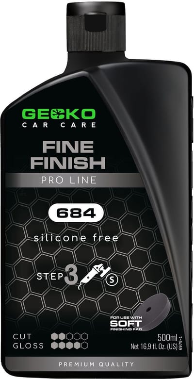 Gecko Pro Fine Finish (684) Stap 3 500ml