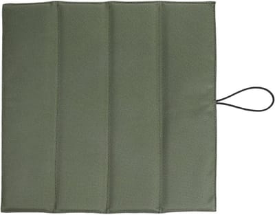 Kampeerkussens - Zitkussens - Ruimtebesparend Lichtgewicht Kussen - Waterbestendig Schuim Zitkussen - 32×31cm - Groen - voor Reizen Tuin Vissen Concert en Tribunes