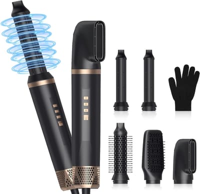 Airstyler 5 in 1 - Multifunctioneel Haarstyler - 3 Temperatuurinstellingen - Droog en stijl je haar - ShopVlot