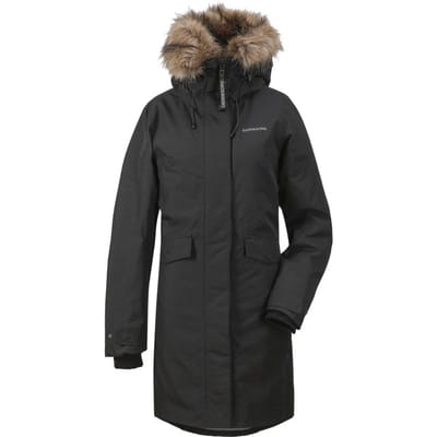 Didriksons - Erika Wns Parka - Black - Vrouwen - Maat 36