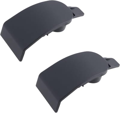 Radiator Beugel Cover - Bevestiging Motoronderdeel - Bescherming Koelsysteem - Hittebestendig Kunststof - 2 Stuks - Zwart