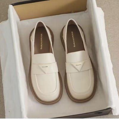 Zachte Zool Zacht Oppervlak Platte Schoenen voor Dames Zwart Oversized Zomer Nieuw Ronde Neus Lage Hak Brits Casual Kleine Leren Schoenen 43 gray