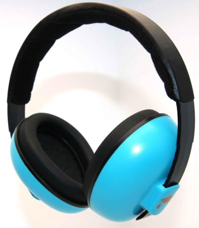 Geluidsafschermer Kleuter tot ca 4 jaar  / Oorkap / Concentratiekoptelefoon Blauw  DKT-GAFS08-B Geschikt voor de schoolklas, school, onderwijs, festivals, evenemeneten