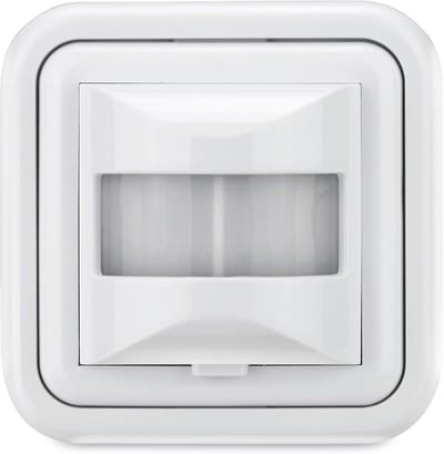 Infrarood Bewegingsmelder Wandmontage LED Lichtschakelaar 160° IP20 Schemeringssensor Wit