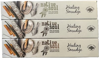 Native Soul - healing smudge - wierook - 3 stuks