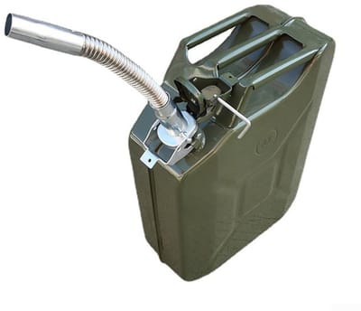 Dailygoods- Giettuit Flexibel 30cm - Metalen Tuit - Geschikt voor Jerrycans 5L/10L/20L - Lekvrije Afdichting - Hoogwaardige Kwaliteit - Uitloopmondstuk