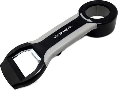 Multifunctionele Flesopener 4 in 1: Voor Blikjes, Potten en Doppen