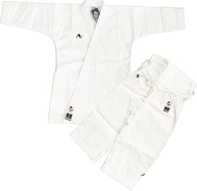 Arawaza kata-karatepak Black Diamond dames | WKF-approved | Wit (Maat: 180)