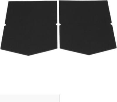 2st - deurfilter filter - 198x4x290mm - wasdroger droogkast pluizenfilter - geschikt voor Miele - 6057930 - 06057930 - 2 stuks