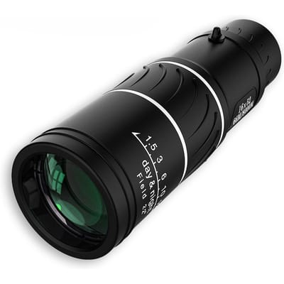 E-commerce Buitenlandse handel High-definition krachtige telelens Buiten draagbare draagbare mobiele telefoon Externe grote monoculaire telescoop black