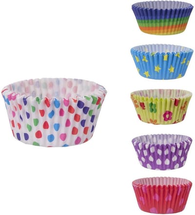 Cupcake Vormpjes Papier 4 cm 200 stuks - Muffinvormpjes - Muffin - Muffinvorm - Bakvorm