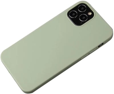 Cityhoesje - iPhone 15 Pro - Soft TPU Backcase - Matte Finish Coating Anti-Scratch – Groen
