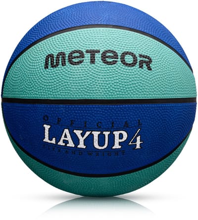 Meteor Layup 4 - Basketbal - voor recreatief gebruik - Sportuitrusting - Blauw
