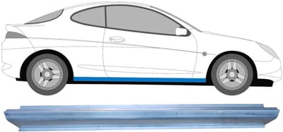 Reparatie dorpel voor Ford Puma 1997-2002 / Rechts