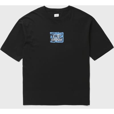 30/1 JERSEY SHORT SLEEVE CHEST-BACK LOGO TEE