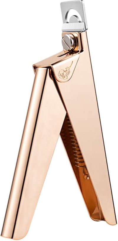 YUBBI Nageltip Knipper - French Manicure Tip Cutter - Kunstnagel Knipper - RVS - Goud
