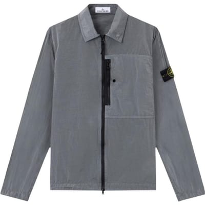 Stone Island Modieuze Rits Veelzijdig Shirt met Lange Mouwen Unisex shirts L2S151200041S0019V0049 L gray