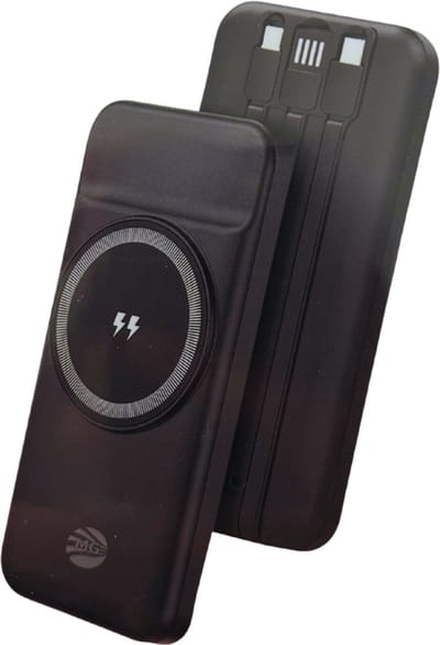 MG 36K 10000 mAh 22.5W Powerbank - Draadloos - Zwart