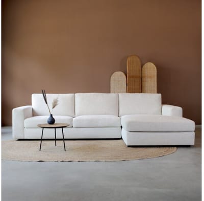 PEPP interiors Hoekbank UNO met chaise longue rechts - Modesto 492