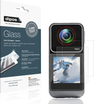 dipos – 2x Matte Pantserfolie geschikt voor MENDUNER hut1d6iwsg | 9H Screenprotector
