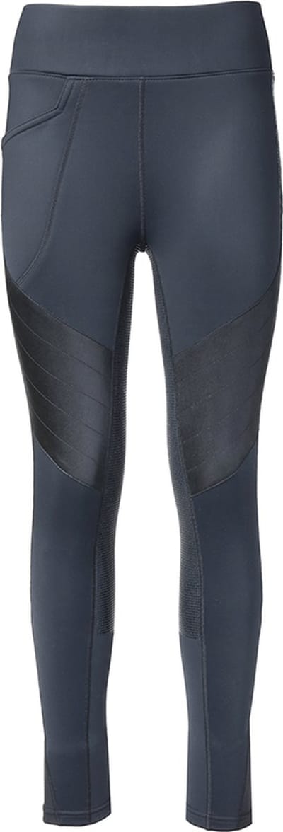 PK International - Rijlegging - Winterlegging - Fleecevoering - Tights - Jacadello - Onyx - Zwart - XXS/32