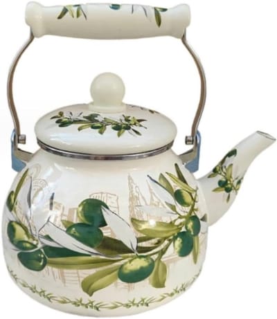 Waterkoker met Fluitje - Theepot Waterkoker - Water Koken - Snel Opwarmend - 2.8 Liter - Wit