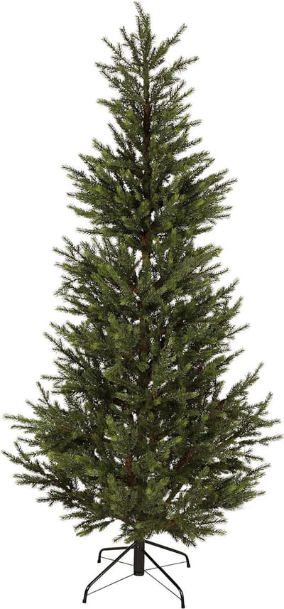 Star Trading Kerstboom "Malung" ca. 200 x 96 cm, PE metalen voet, buiten