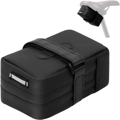 Zadeltas Racefiets & Mountainbike - Fiets Tas Universeel - Waterdicht -Zwart