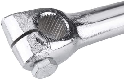 Dailygoods- Kickstarter Hoogwaardige Roestvrij Stalen Starter Lever - Geschikt voor Off-Road Motoren - CNC Bewerkt - Lengte 196mm - Gewicht 333g - 13mm Montagegat - Startlevers