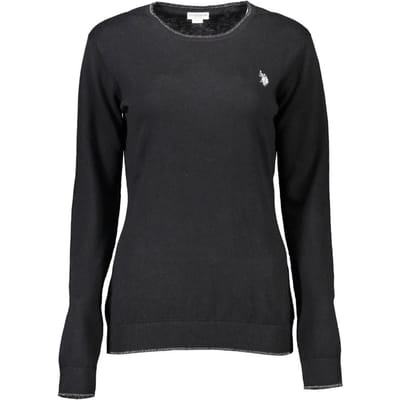 U.S. POLO ASSN. Zwarte Katoenen Sweatshirt