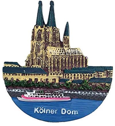 Keulen Kathedraal Duitsland 3D Koelkast Magneet Toeristische Souvenir Gift Collection Huis & keuken Decoratie Magnetische Sticker Keulen Kerk Duitsland Koelkast Magneet