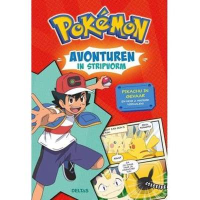 Deltas Pokémon avonturen in stripvorm - Pikachu in gevaar Stripverhalen