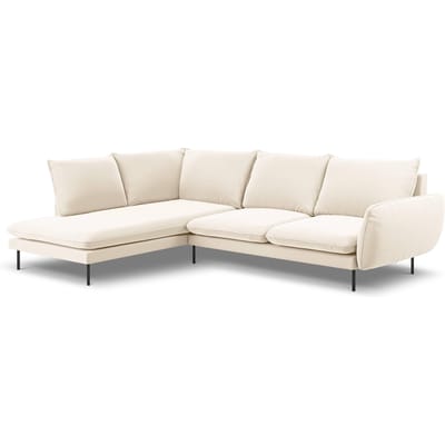 Hoekbank Vienna links velvet | Cosmopolitan Design