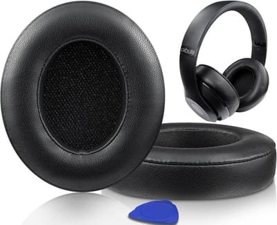 Lamsleren Oorkussens voor Beats Studio 2 & 3 Hoofdtelefoons, Geluidsisolatie, Geheugenfoam en Extra Dikte