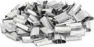 Omsnoeringsafdichtingen Metaal - Pallet Wikkelingen - Goederen Zekeren - Semi Open Ontwerp - 16mm Breed - Gegalvaniseerd