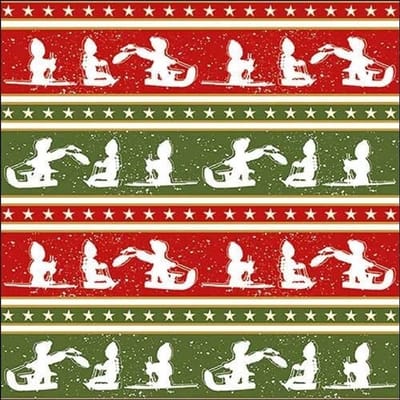 Ambiente - Lunch servetten - Sleigh Ride