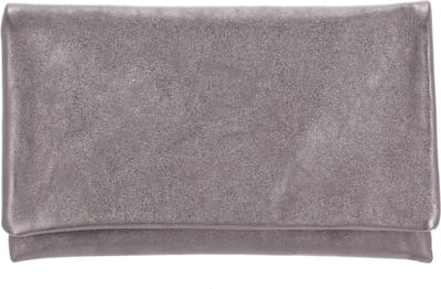 abro Leren Koppeling Avondtas Leather Mimosa Clutch Bag Tope Roségoudkleurig