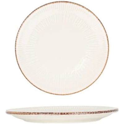By Bone Dessertbord - Grace - Porselein - 21 cm - set van 6