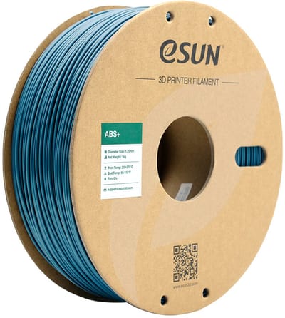 ESUN ABS Plus 2kg 3D-printfilament 1kg/rol 1,75mm Lage krimp, hoge sterkte, hoge taaiheid en hittebestendigheid 3D-printmateriaal voor de meeste 3D-printers