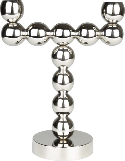 Zuiver Bubbles Kandelaar Two Shiny Zilver