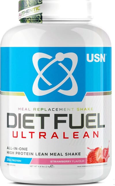 USN Diet Fuel Ultralean (2000g) Strawberry - Eiwitten - Maaltijdvervangers