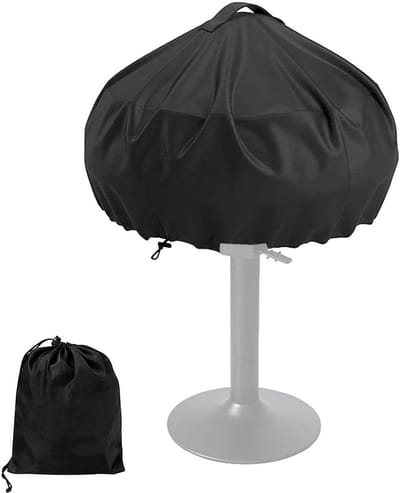 BBQ Grillhoes - Grill Afdekking - Buiten Beschermen - Volledig Waterdicht - 50x45 cm - Zwart