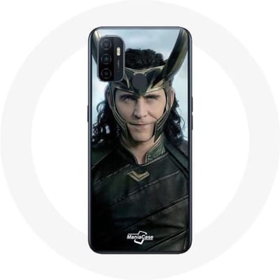 Coque - Maniacase - Oppo A53 - Souple - Noir - Loki Thor Ragnarok noir