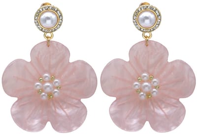 Dames oorbellen - Bloemvormig - Elegant - Lichtgewicht - 5.5x3.5cm