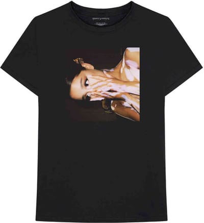 Ariana Grande - Side Photo Heren T-shirt - S - Zwart