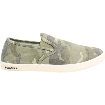 Seavees Baja Saltwash Dames Groene Plimsolls