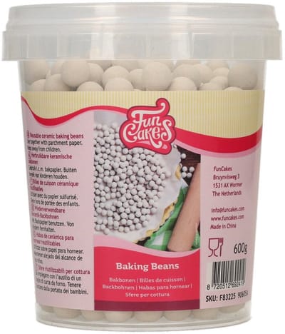 FunCakes Keramische Bakbonen - Blindbakbonen - Blindbakvulling - 600 g