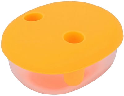 Dailygoods- Snackcontainer Lekvrij - Draagbaar - Herbruikbaar - Lichtgewicht - Siliconen Vingertopafdekking - Ruimtebesparend - Snackdoos