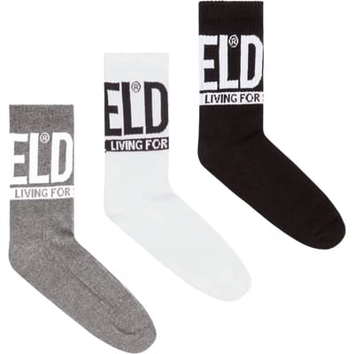 Diesel Skm Wraparound Mid Cut Cushion Sokken Veelkleurig EU 39-42 Man